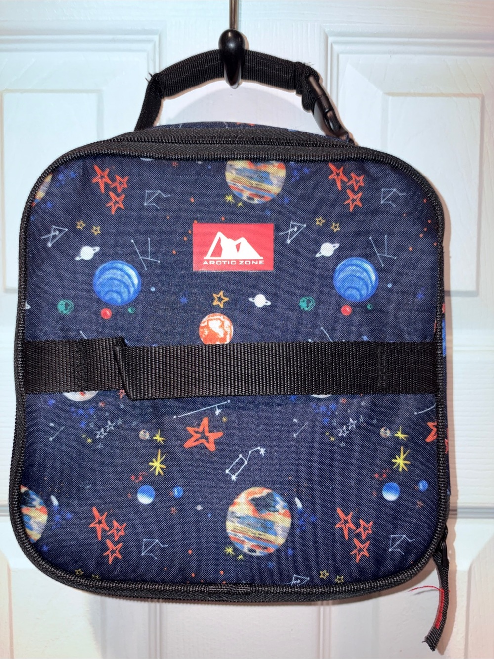 Arctic Zone Kids' Navy Space Lunchbox - Planet Print